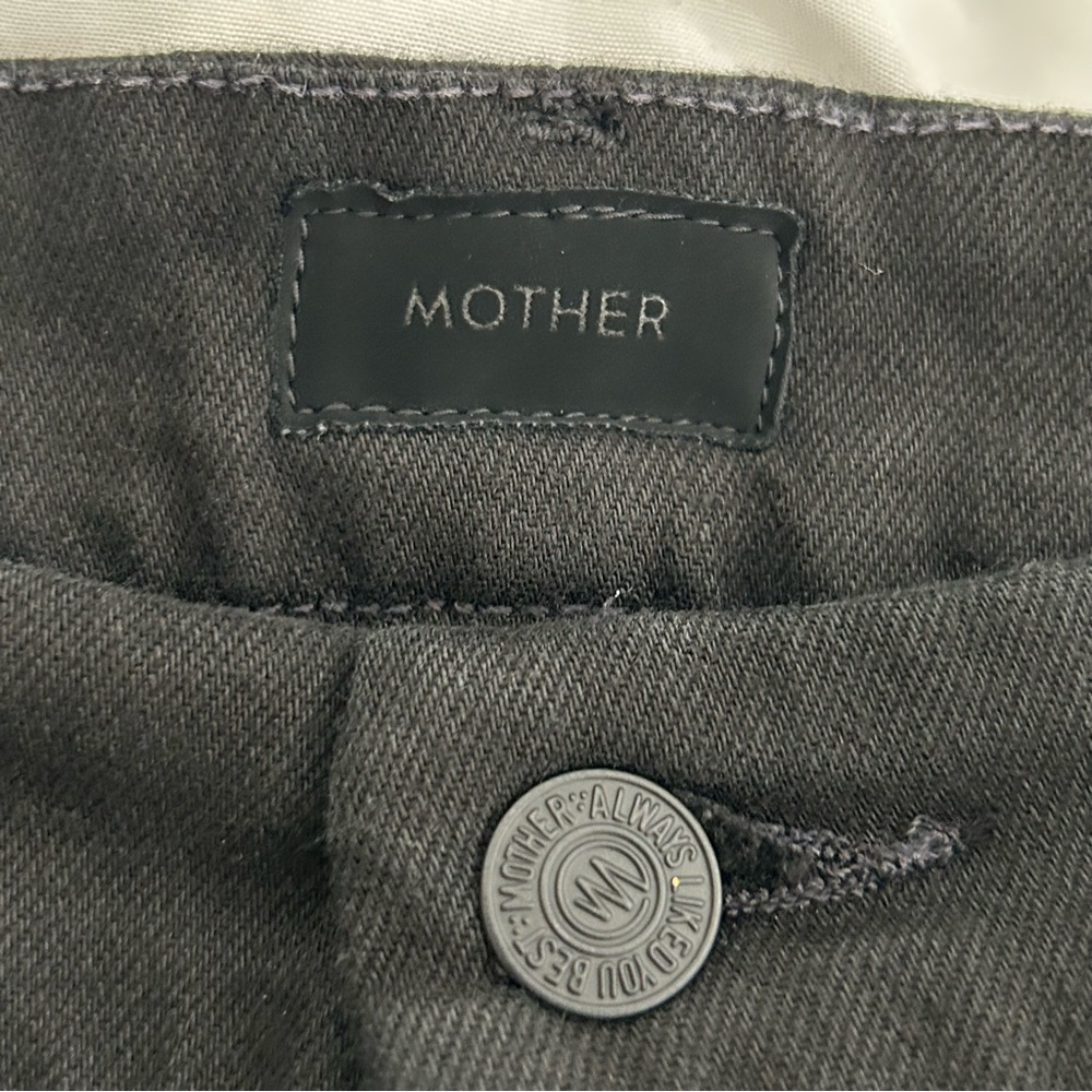 Mother High Waisted Looker Skimp jeans Lasting Impression 31 - Picture 10 of 13